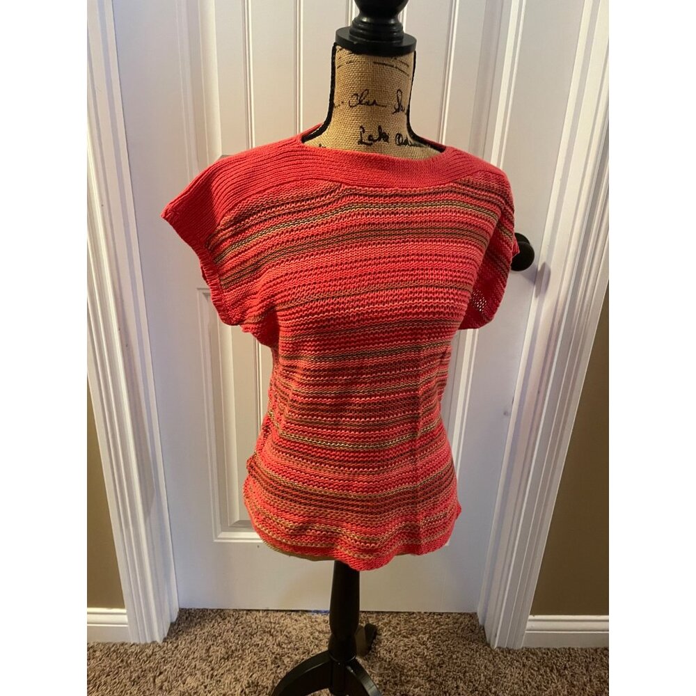 Charming Charlie coral sweater